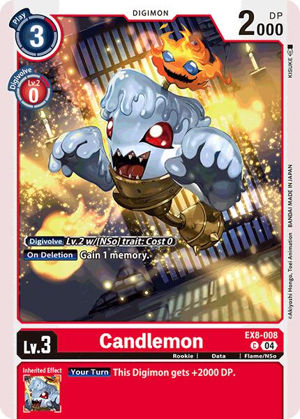 Candlemon [EX8-008] [Chain of Liberation] | Mindsight Gaming