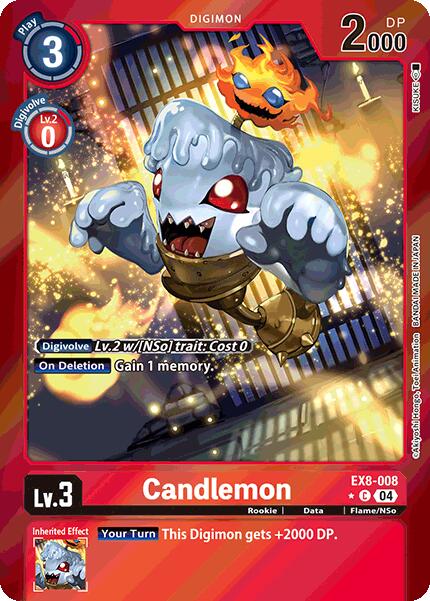 Candlemon [EX8-008] (Limited Foil) [Chain of Liberation] | Mindsight Gaming