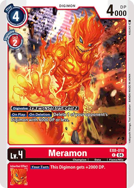 Meramon [EX8-010] [Chain of Liberation] | Mindsight Gaming