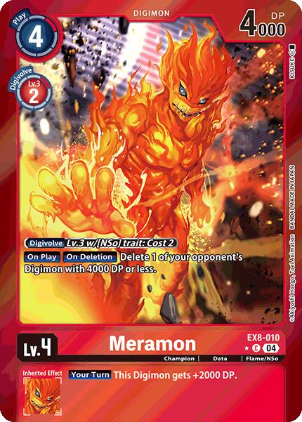 Meramon [EX8-010] (Limited Foil) [Chain of Liberation] | Mindsight Gaming