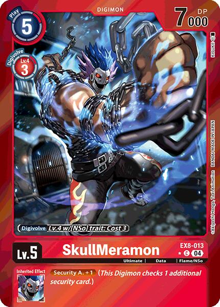 SkullMeramon [EX8-013] (Limited Foil) [Chain of Liberation] | Mindsight Gaming