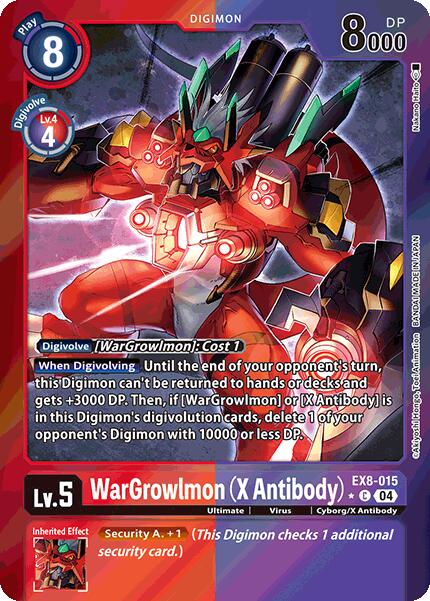 WarGrowlmon [EX8-015] (X Antibody) (Limited Foil) [Chain of Liberation] | Mindsight Gaming