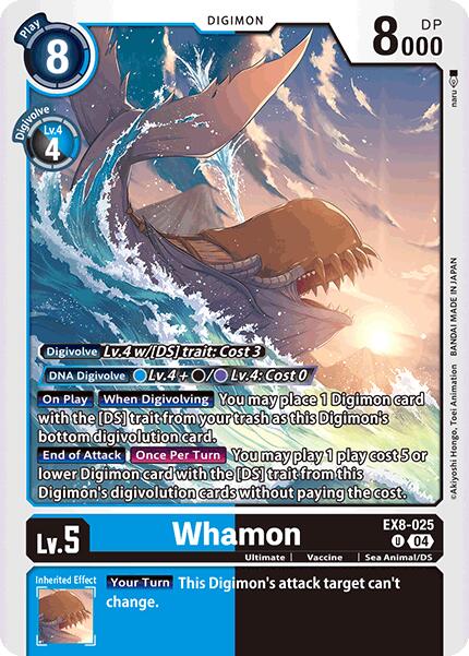 Whamon [EX8-025] [Chain of Liberation] | Mindsight Gaming