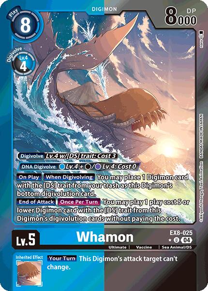 Whamon [EX8-025] (Limited Foil) [Chain of Liberation] | Mindsight Gaming