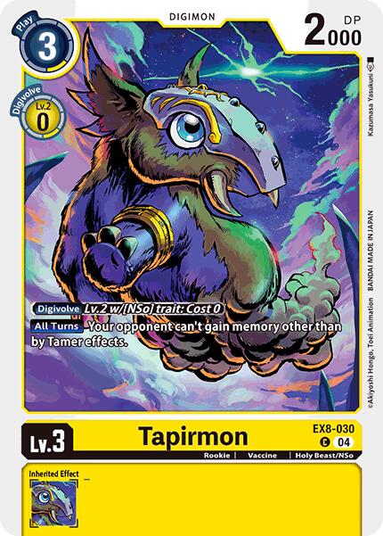 Tapirmon [EX8-030] [Chain of Liberation] | Mindsight Gaming