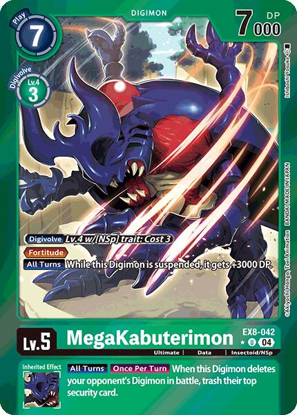 MegaKabuterimon [EX8-042] (Limited Foil) [Chain of Liberation] | Mindsight Gaming