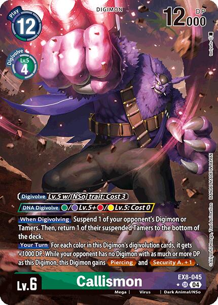 Callismon [EX8-045] (Alternate Art) [Chain of Liberation] | Mindsight Gaming