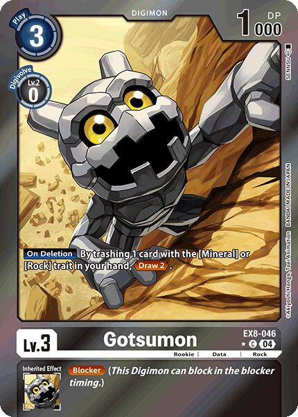 Gotsumon [EX8-046] (Limited Foil) [Chain of Liberation] | Mindsight Gaming