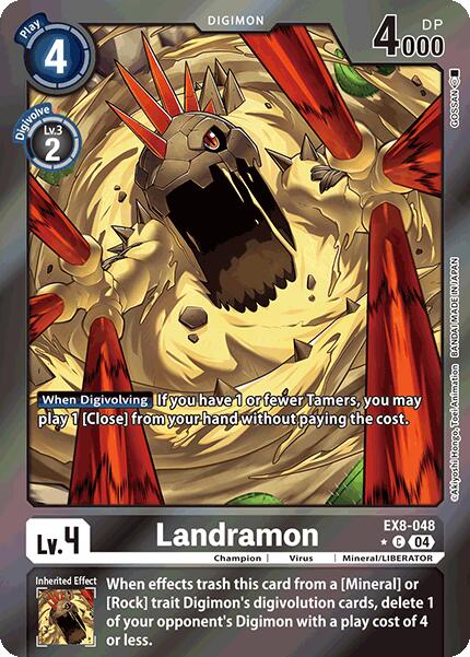 Landramon [EX8-048] (Limited Foil) [Chain of Liberation] | Mindsight Gaming