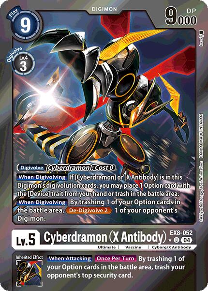 Cyberdramon [EX8-052] (X Antibody) (Limited Foil) [Chain of Liberation] | Mindsight Gaming