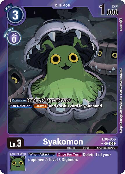 Syakomon [EX8-056] (Limited Foil) [Chain of Liberation] | Mindsight Gaming