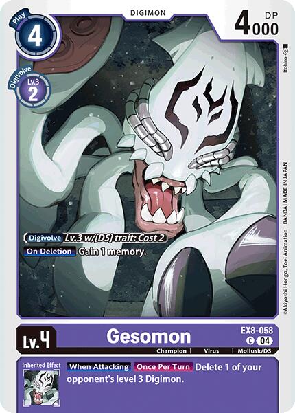 Gesomon [EX8-058] [Chain of Liberation] | Mindsight Gaming