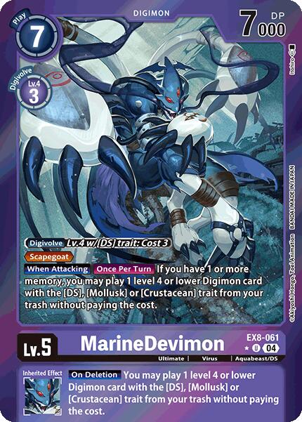 MarineDevimon [EX8-061] (Limited Foil) [Chain of Liberation] | Mindsight Gaming