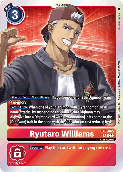 Ryutaro Williams [EX8-065] [Chain of Liberation] | Mindsight Gaming