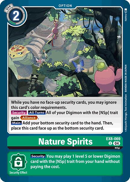 Nature Spirits [EX8-069] [Chain of Liberation] | Mindsight Gaming