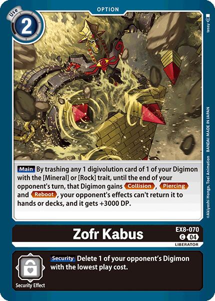 Zofr Kabus [EX8-070] [Chain of Liberation] | Mindsight Gaming