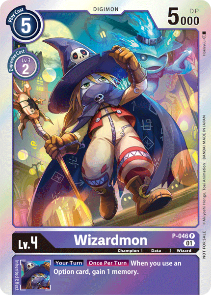 Wizardmon [P-046] [Promotional Cards] | Mindsight Gaming