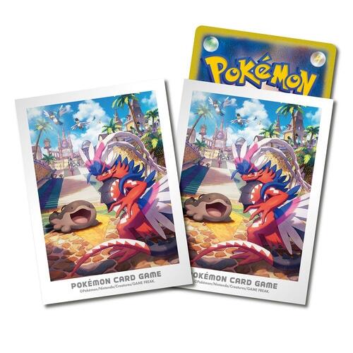 Card Sleeves - Paldea Adventure (64-Pack) (Pokemon Center Japan Exclusive) | Mindsight Gaming