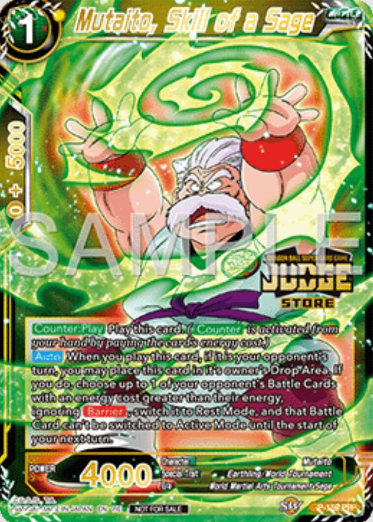 Mutaito, Skill of a Sage (Judge Pack Vol.16) (Store) (P-159) [Judge Promotion Cards] | Mindsight Gaming