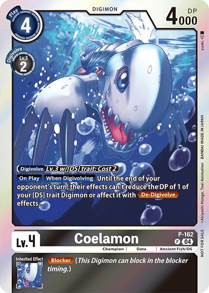 Coelamon [P-162] (-Chain of Liberation- Upgrade Pack [Digimon LIBERATOR] | Mindsight Gaming