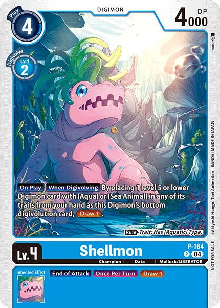 Shellmon [P-164] (Store Tournament 2025 Vo.1 Participation Pack) [Promotional Cards] | Mindsight Gaming