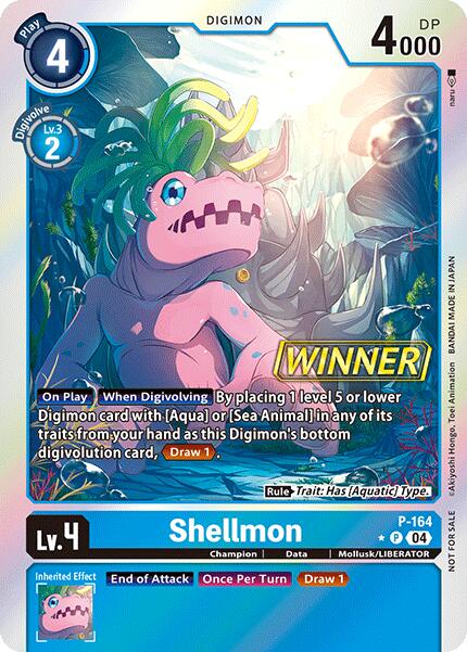 Shellmon [P-164] (Store Tournament 2025 Vo.1 Winner Pack) [Promotional Cards] | Mindsight Gaming