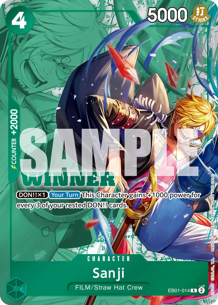 Sanji (Winner Pack 2025 Vol. 1) [One Piece Promotion Cards] | Mindsight Gaming