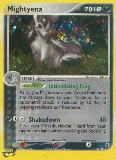 Mightyena (10/109) [EX: Ruby & Sapphire] | Mindsight Gaming