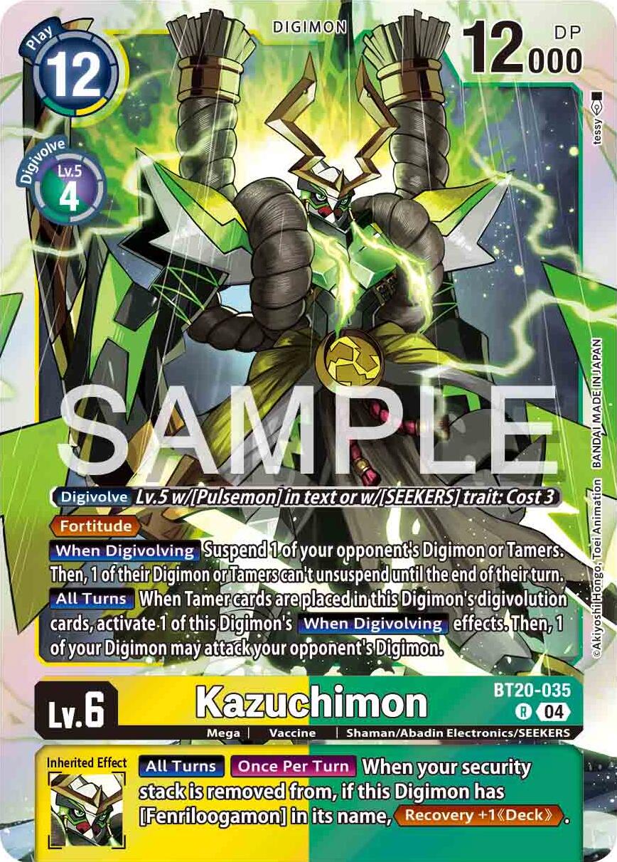 Kazuchimon [BT20-035] [Release Special Booster 2.0] | Mindsight Gaming