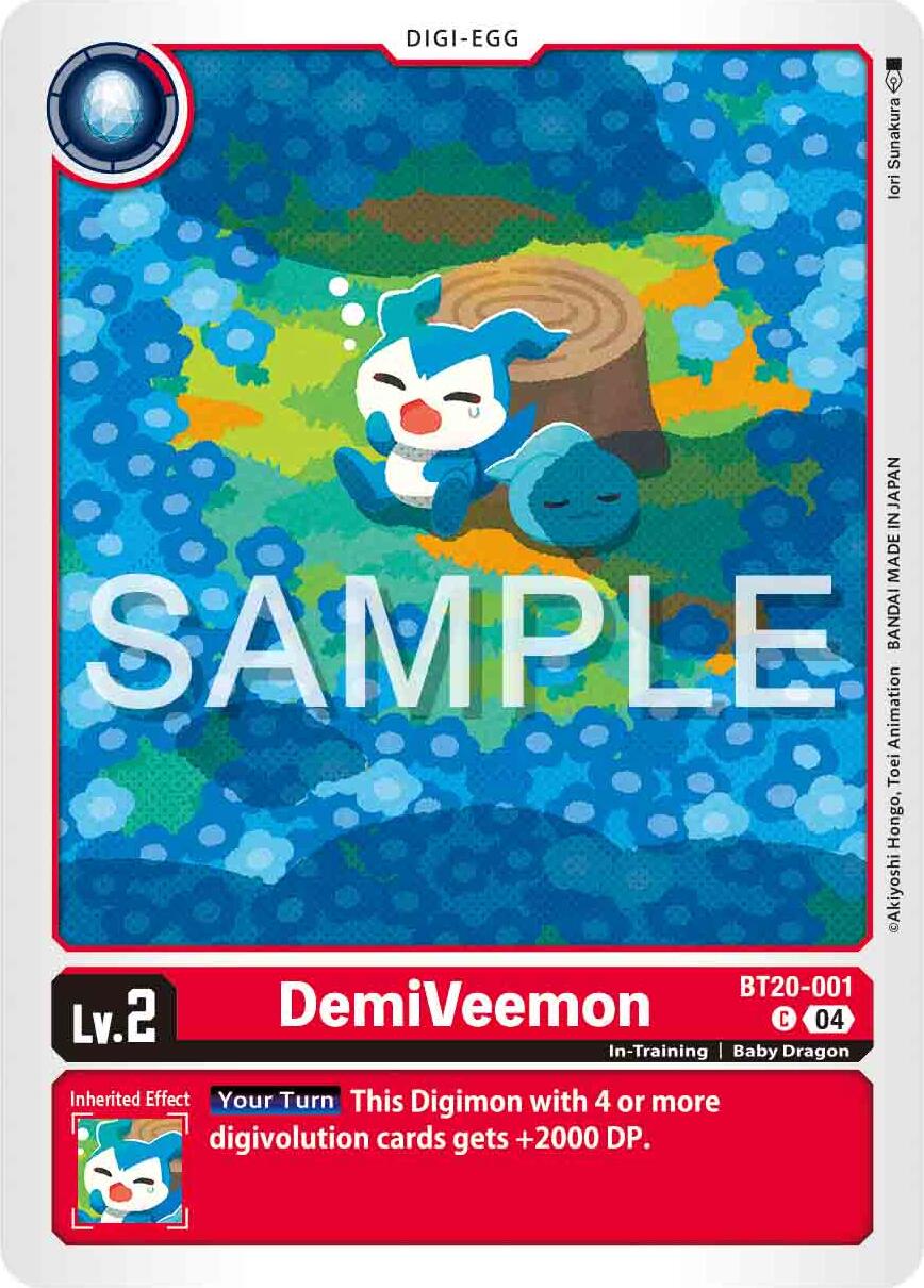 DemiVeemon [BT20-001] [Release Special Booster 2.0] | Mindsight Gaming