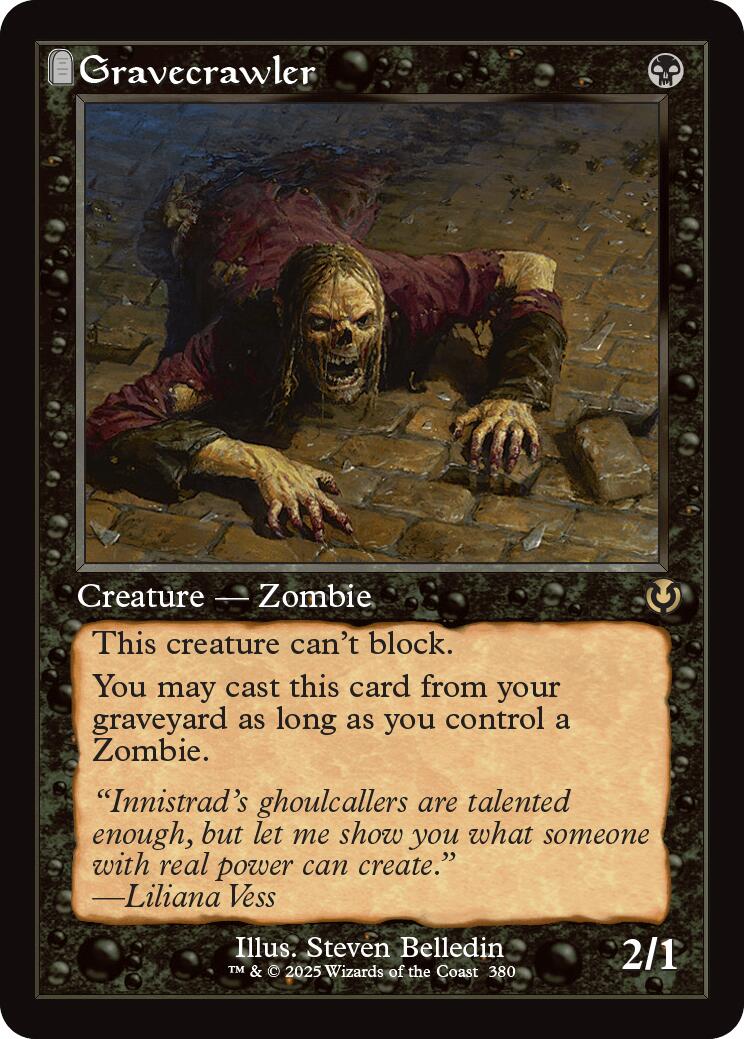 Gravecrawler (Retro Frame) [Innistrad Remastered] | Mindsight Gaming