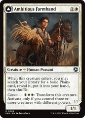 Ambitious Farmhand // Seasoned Cathar [Innistrad Remastered] | Mindsight Gaming