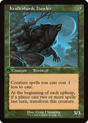 Duskwatch Recruiter // Krallenhorde Howler (Retro Frame) [Innistrad Remastered] | Mindsight Gaming