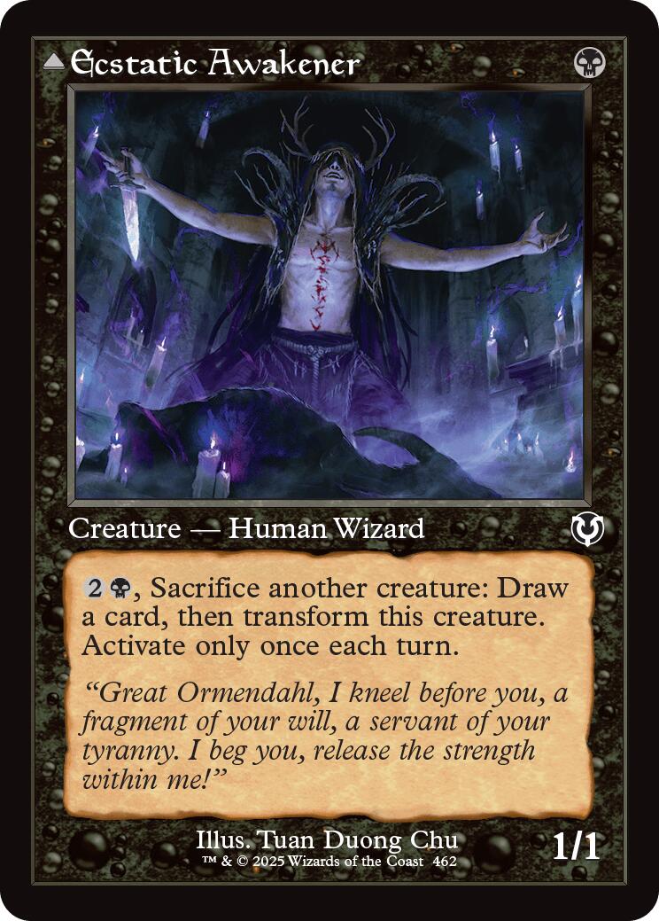 Ecstatic Awakener // Awoken Demon (Retro Frame) [Innistrad Remastered] | Mindsight Gaming