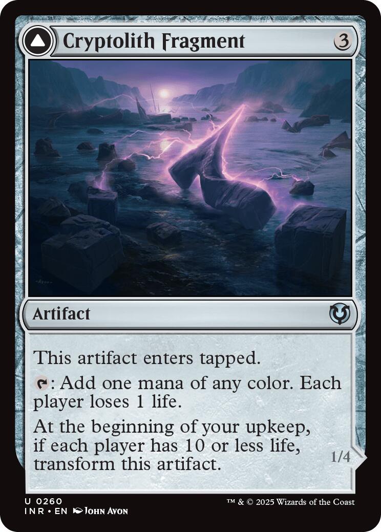 Cryptolith Fragment // Aurora of Emrakul [Innistrad Remastered] | Mindsight Gaming