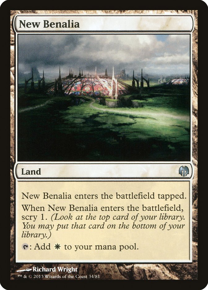 New Benalia [Duel Decks: Heroes vs. Monsters] | Mindsight Gaming