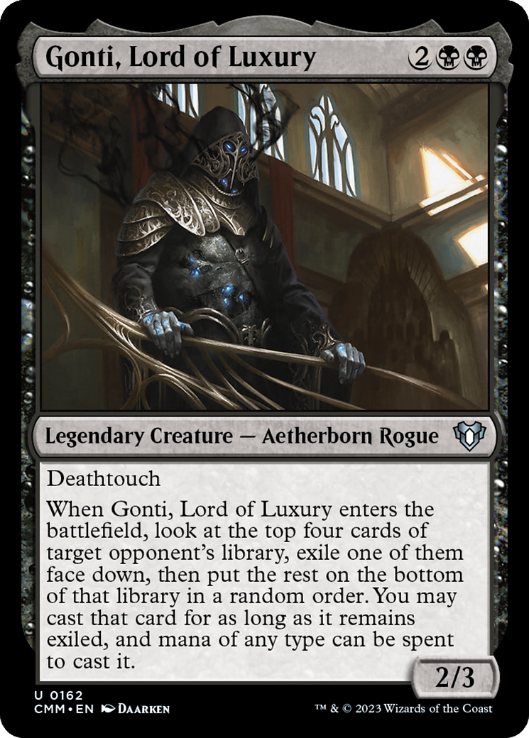 Gonti, Lord of Luxury [Commander Masters] | Mindsight Gaming