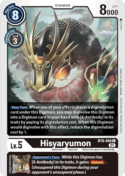 Hisyaryumon [BT8-066] [New Awakening] | Mindsight Gaming