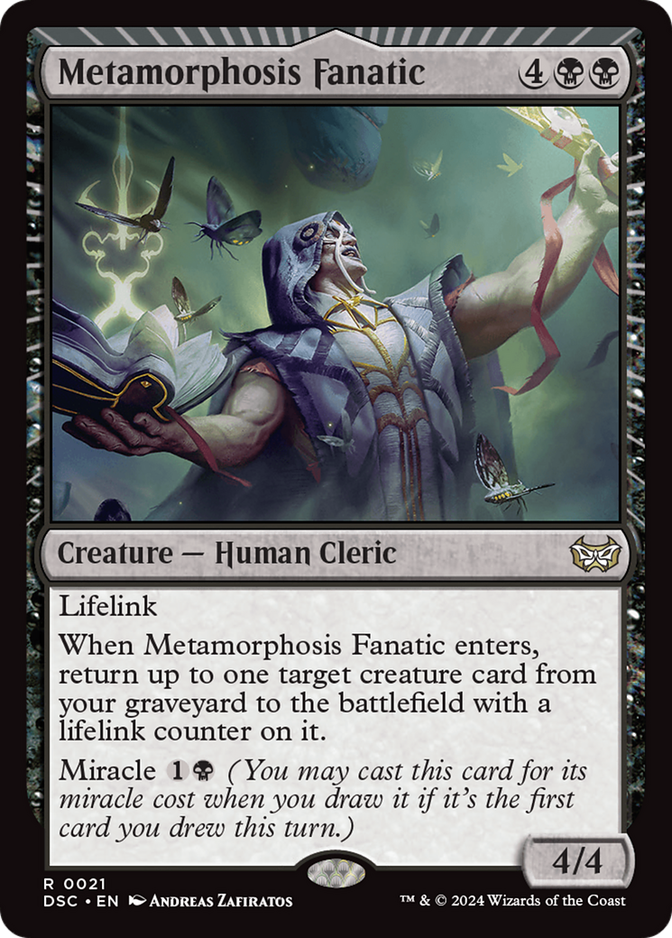 Metamorphosis Fanatic [Duskmourn: House of Horror Commander] | Mindsight Gaming