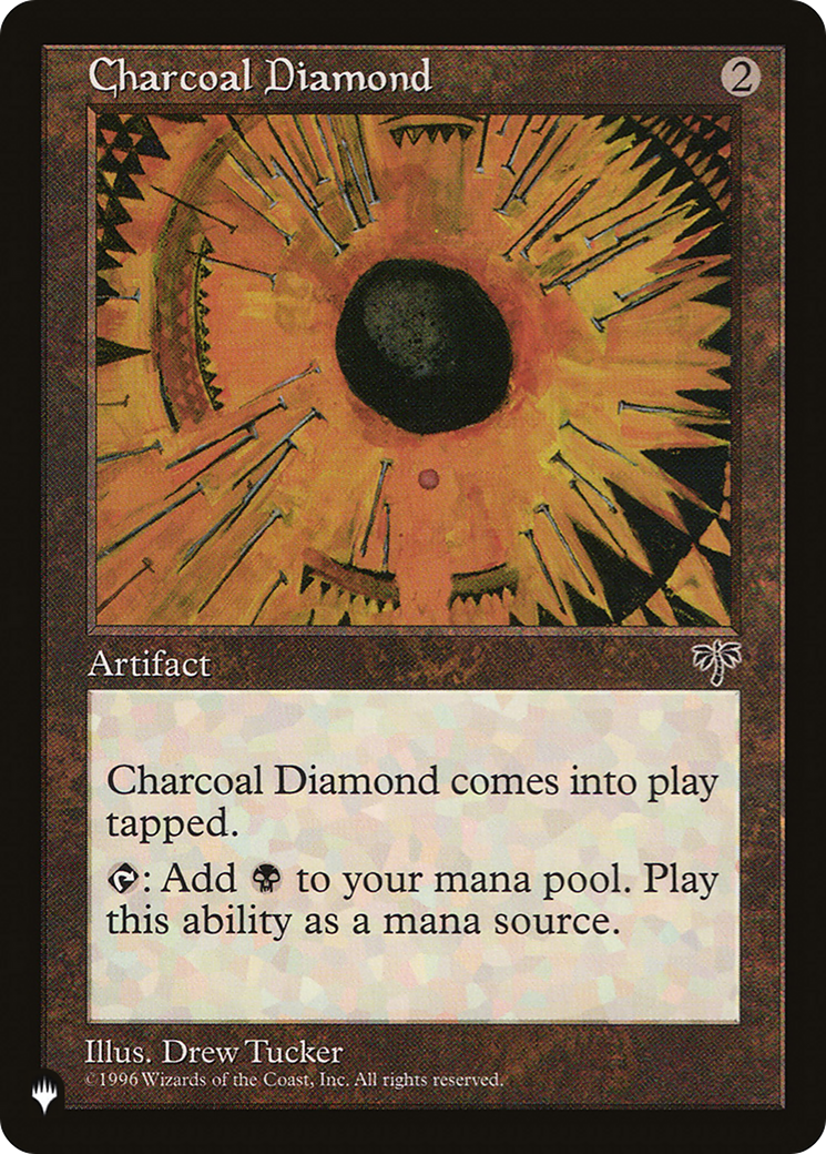 Charcoal Diamond [The List Reprints] | Mindsight Gaming