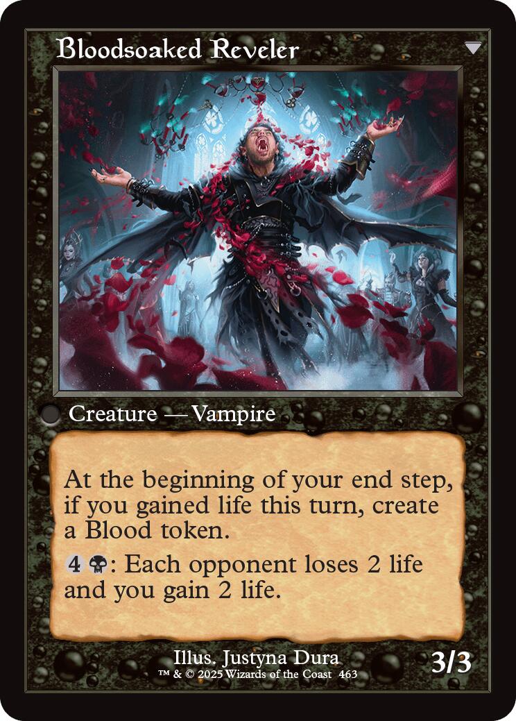 Restless Bloodseeker // Bloodsoaked Reveler (Retro Frame) [Innistrad Remastered] | Mindsight Gaming