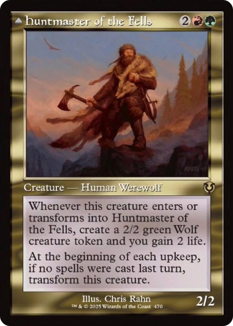 Huntmaster of the Fells (Retro Frame) [Innistrad Remastered] | Mindsight Gaming