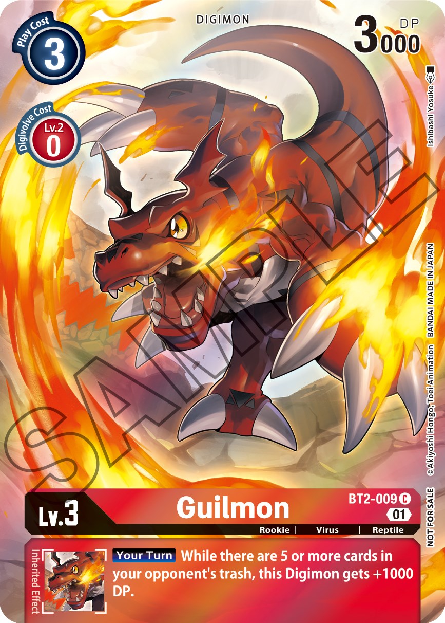 Guilmon [BT2-009] (Tamer's Card Set 1) [Release Special Booster Promos] | Mindsight Gaming