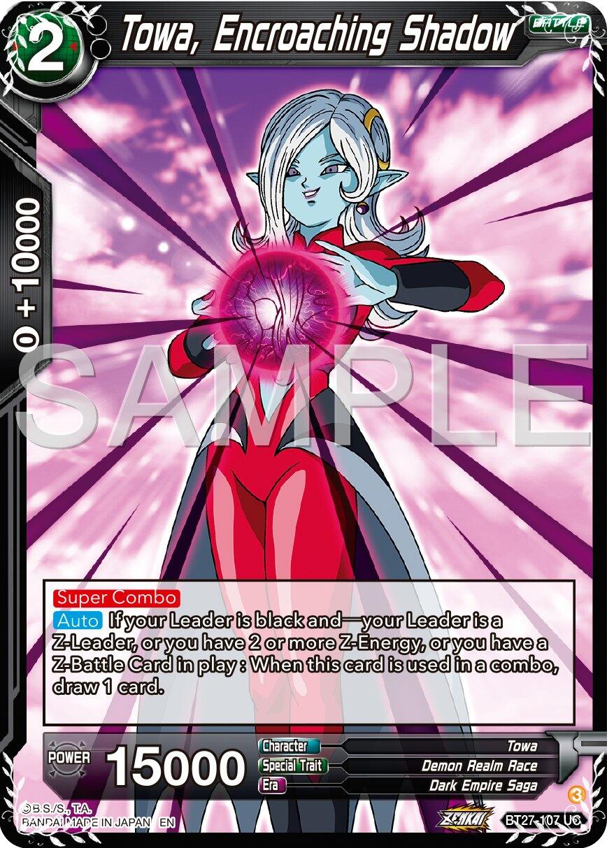 Towa, Encroaching Shadow (BT27-107) [History of Z] | Mindsight Gaming