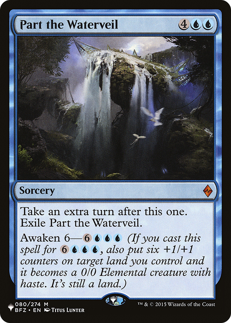 Part the Waterveil [The List Reprints] | Mindsight Gaming