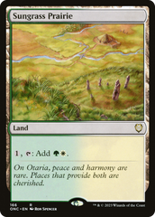 Sungrass Prairie [Phyrexia: All Will Be One Commander] | Mindsight Gaming