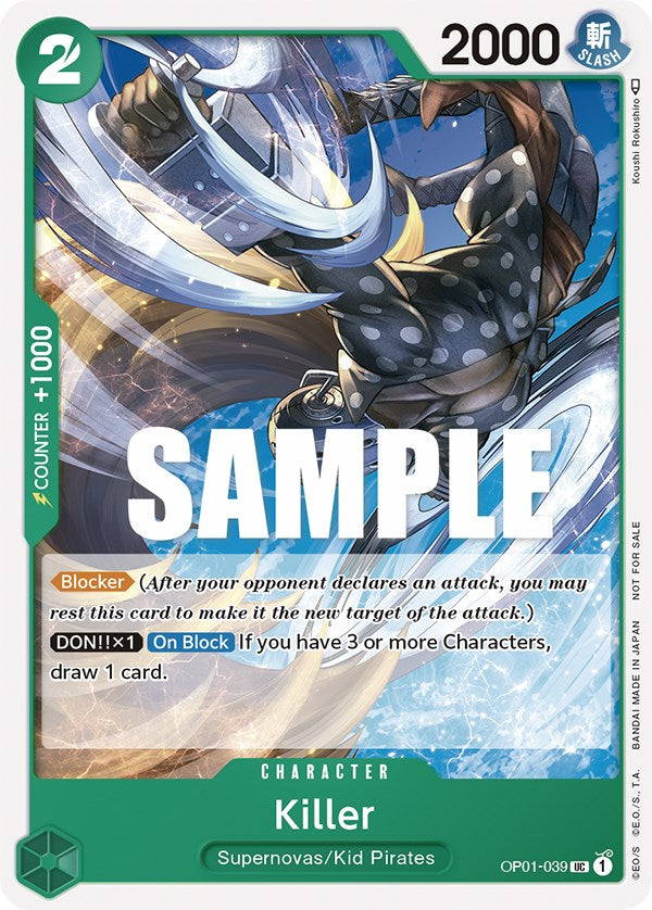 Killer (Promotion Pack 2023) [One Piece Promotion Cards] | Mindsight Gaming