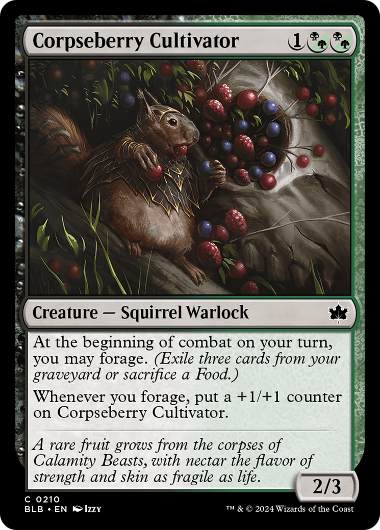 Corpseberry Cultivator [Bloomburrow] | Mindsight Gaming