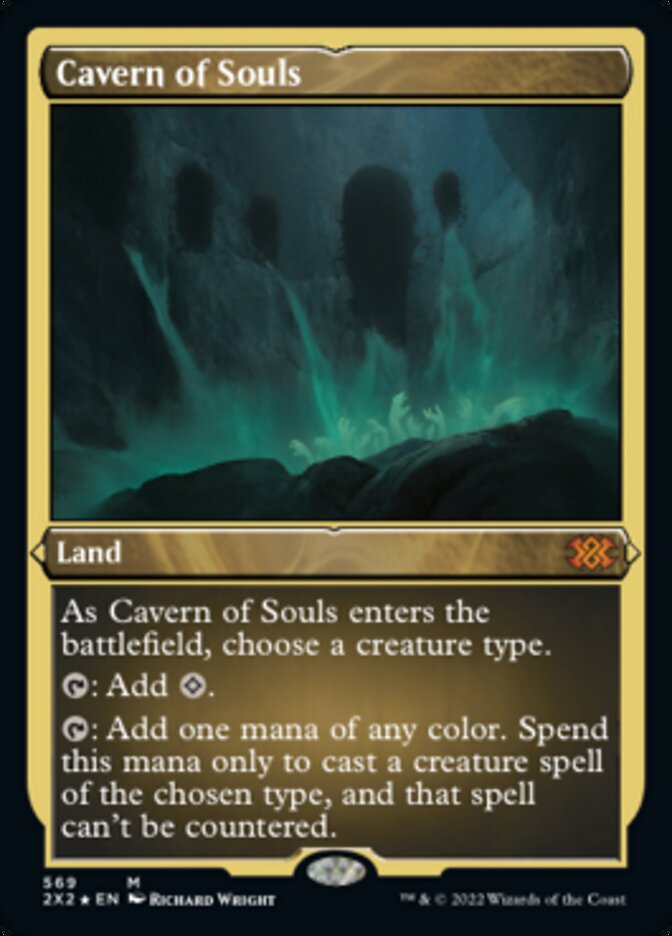 Cavern of Souls (Foil Etched) [Double Masters 2022] | Mindsight Gaming