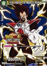 King Vegeta, the Majestic Ruler (Winner Stamped) (DB1-066) [Tournament Promotion Cards] | Mindsight Gaming